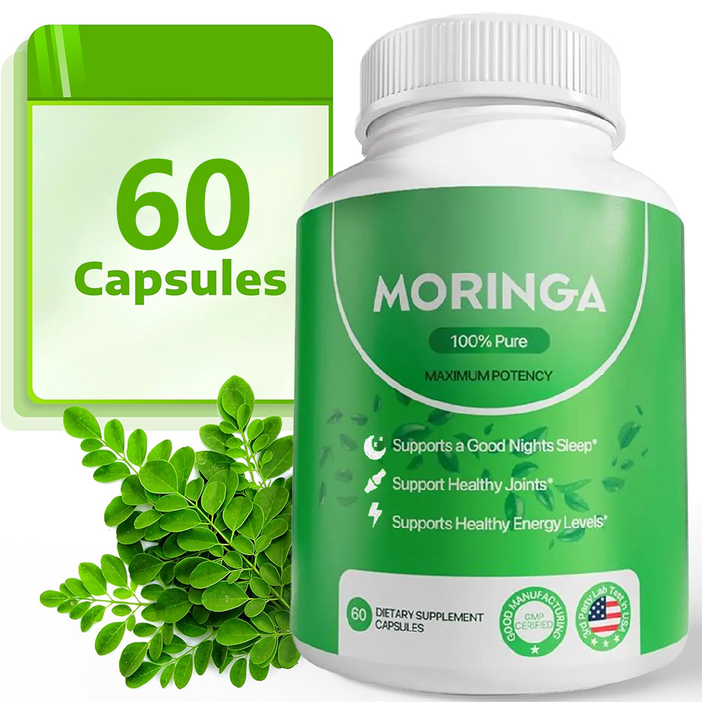 Moringa Leaf Powder - Moringa Capsules - Energieboost, immuunversterking, darm-