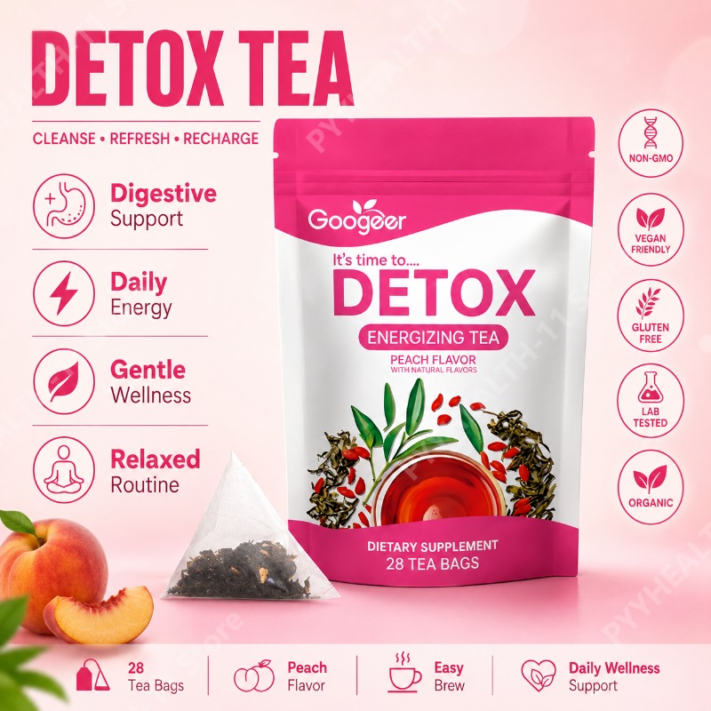 Herbal Wellness Drink - Natuurlijke Perzik Oolong Thee Zakjes Kruidenthee