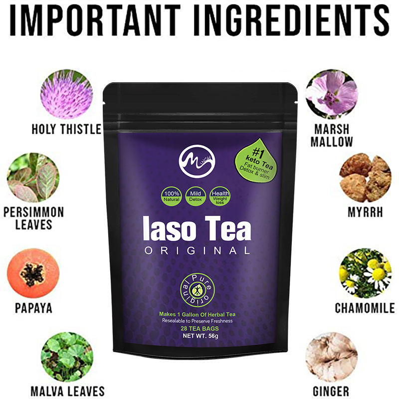 Laso Tea Detox IASO Cleanser S - Herbal Weight Gain recensie en prijs