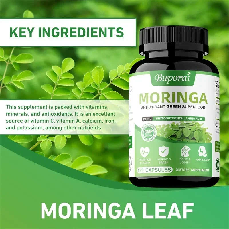 Moringa-capsules - Antioxidant - Moringa Leaf Powder recensie en prijs