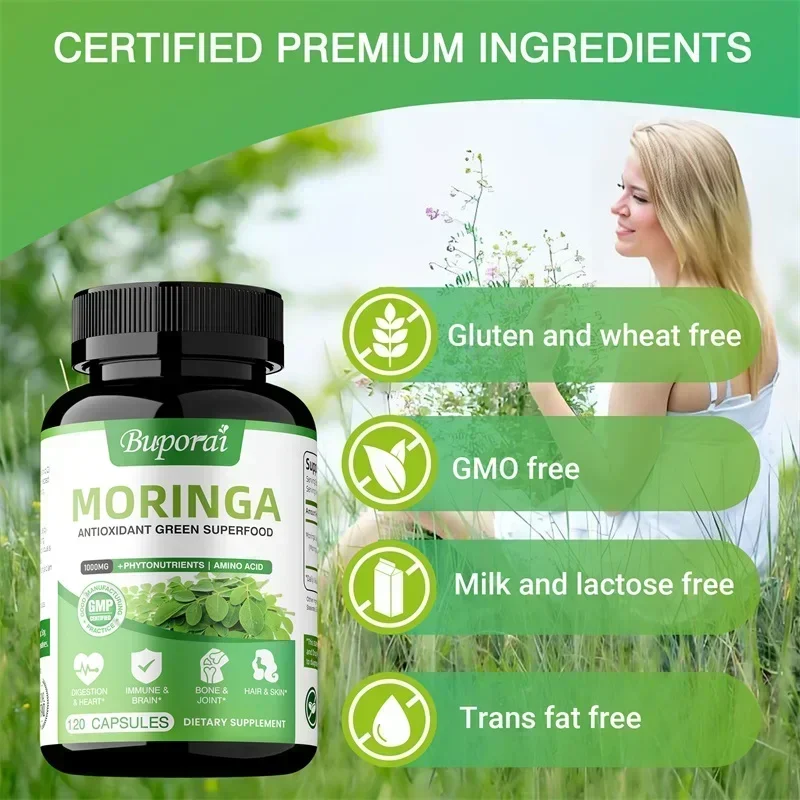 Moringa-capsules - Antioxidant - Moringa Leaf Powder recensie en prijs