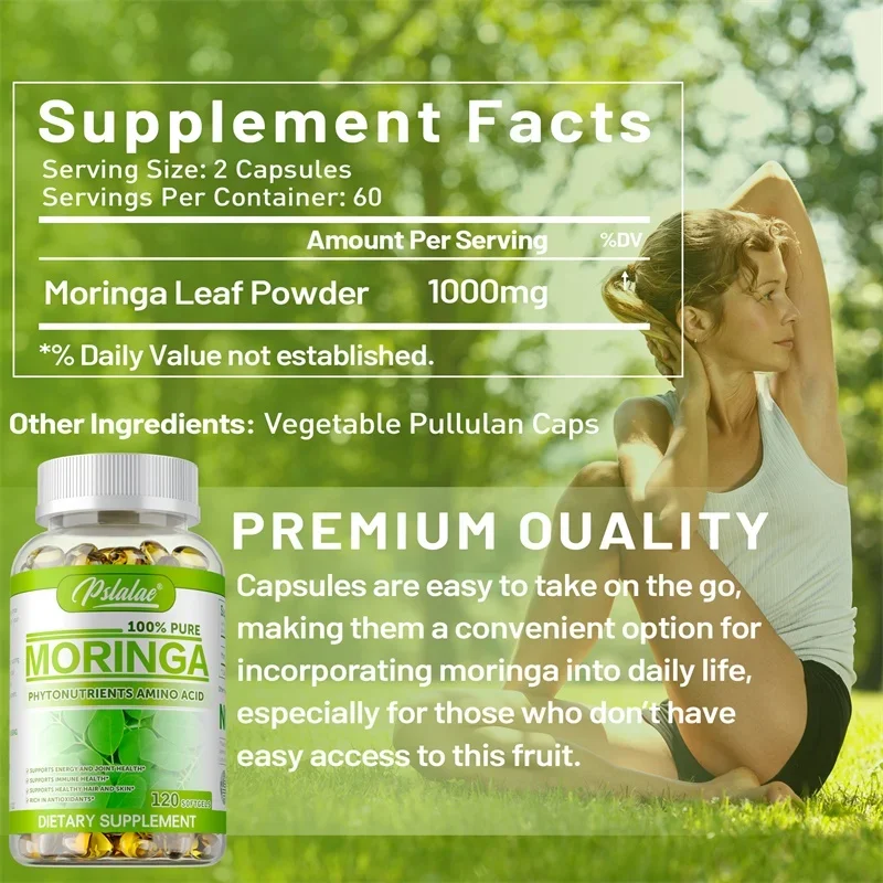 Moringa-capsules - Antioxidant - Moringa Leaf Powder recensie en prijs
