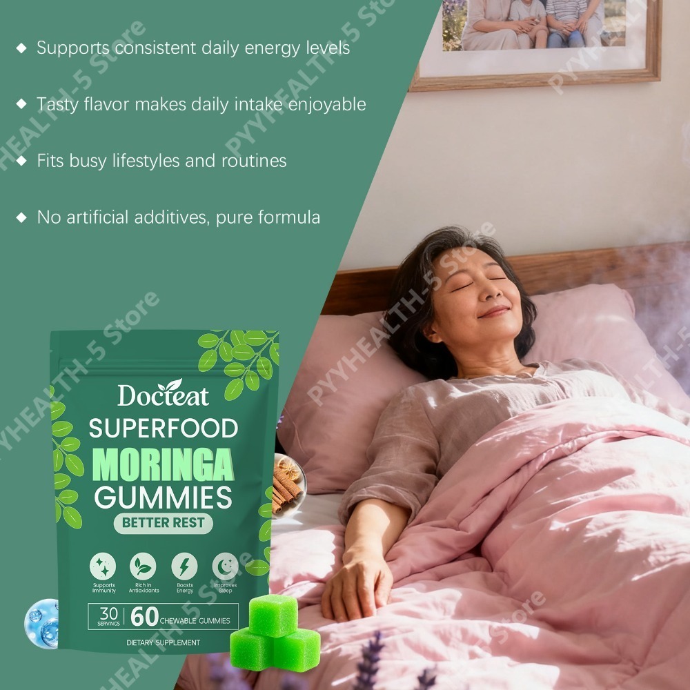 Docteat Moringa Gummies met B1 - Moringa Leaf Powder recensie en prijs